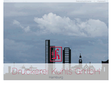 Tablet Screenshot of druckerei-kuhls.com